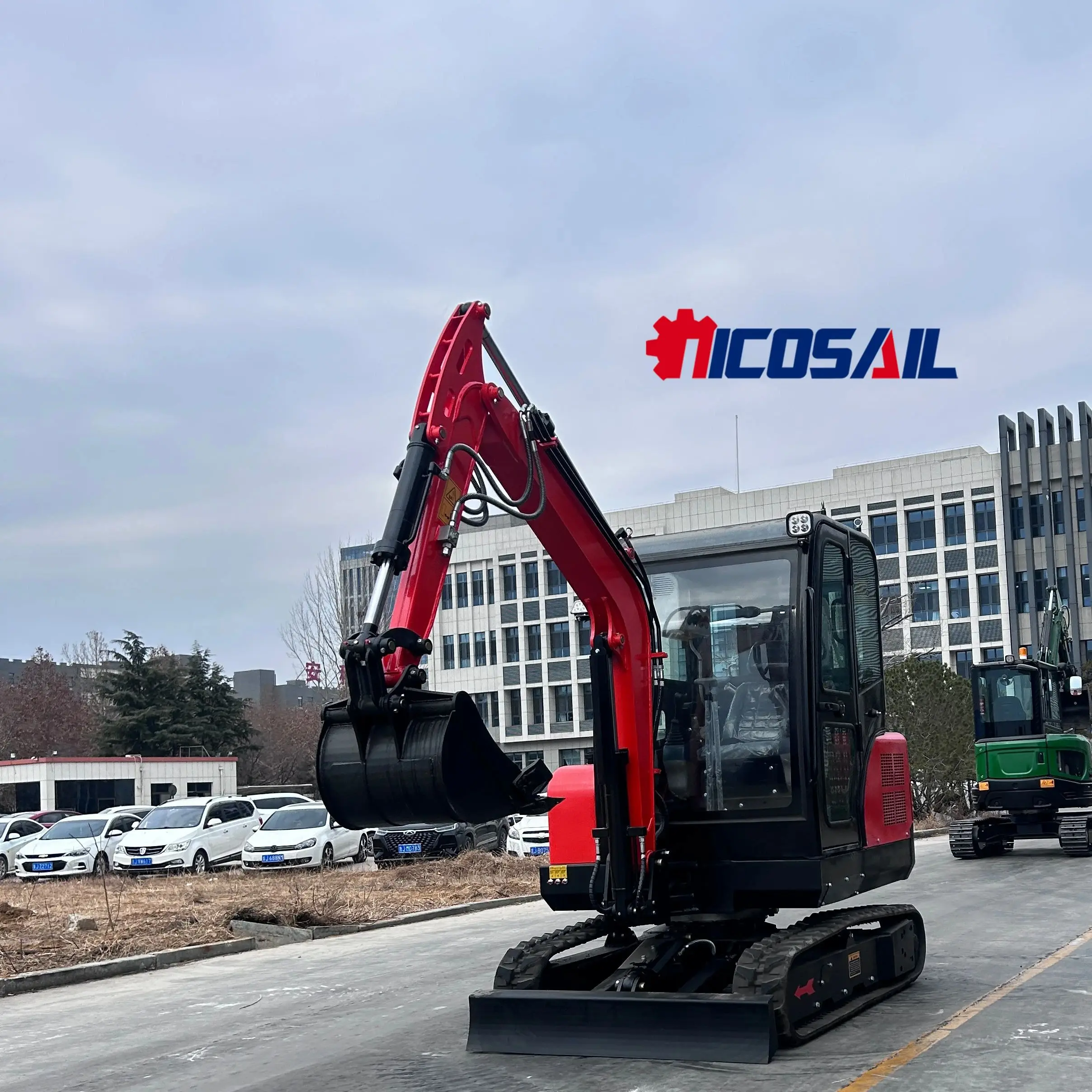 3,5 Tonnen Minibagger Kubota Motor Minibagger Haushaltsminibagger