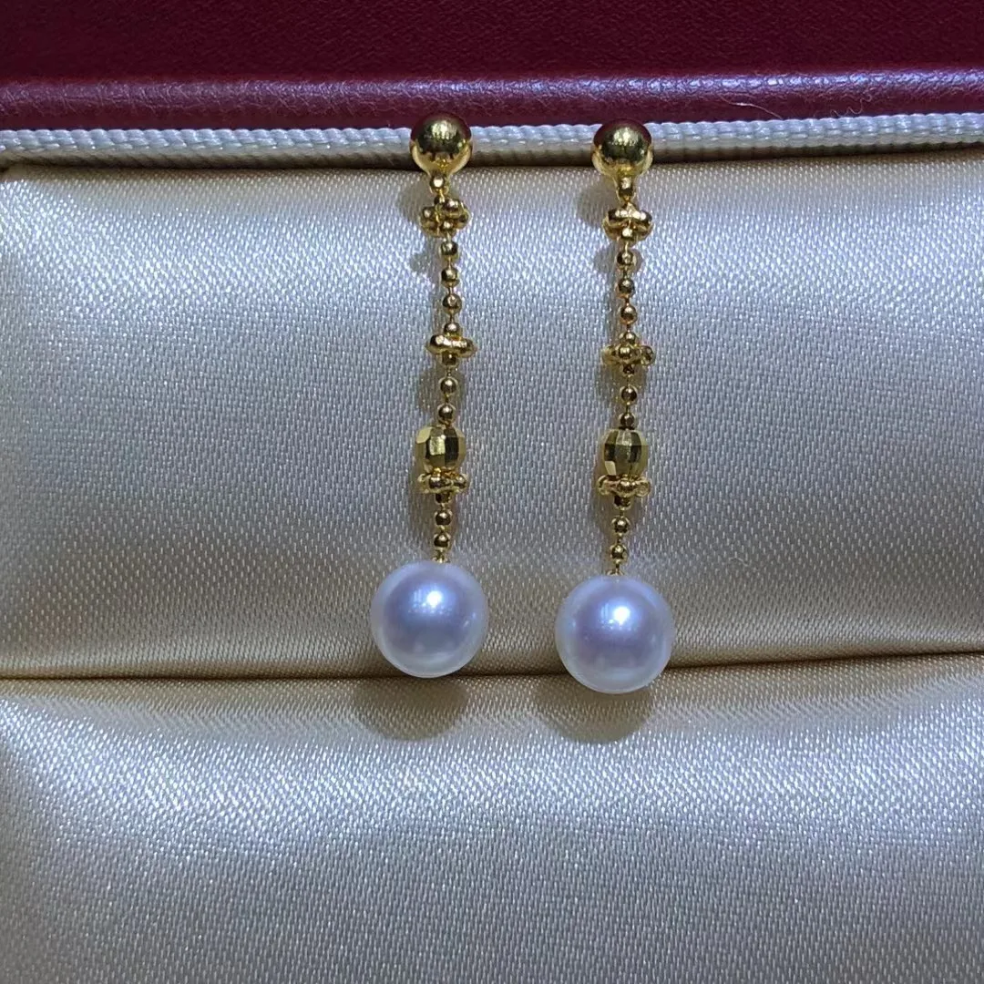 الجملة S925 فضة أقراط جبل النتائج إعدادات قاعدة تصاعد أجزاء ملحق ل 5-6 مللي متر اللؤلؤ 5 زوج/وحدة #4