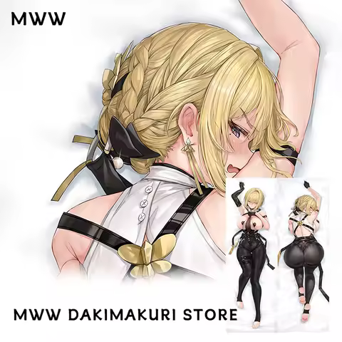 Zenless Zone Zero Evelyn Dakimakura Mirko Anime R18 Double sided Print Life-size Body Pillow Cover Gift