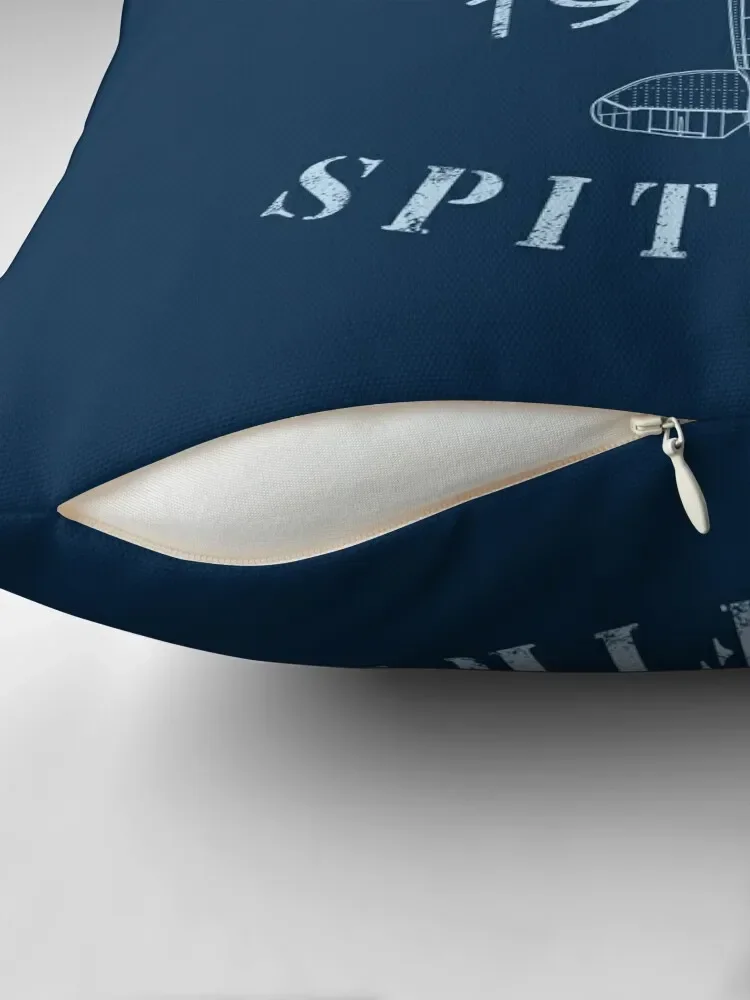 Spitfire Blueprint Throw Pillow luxury decor anime girl Sofa Cushions Pillows Aesthetic pillow