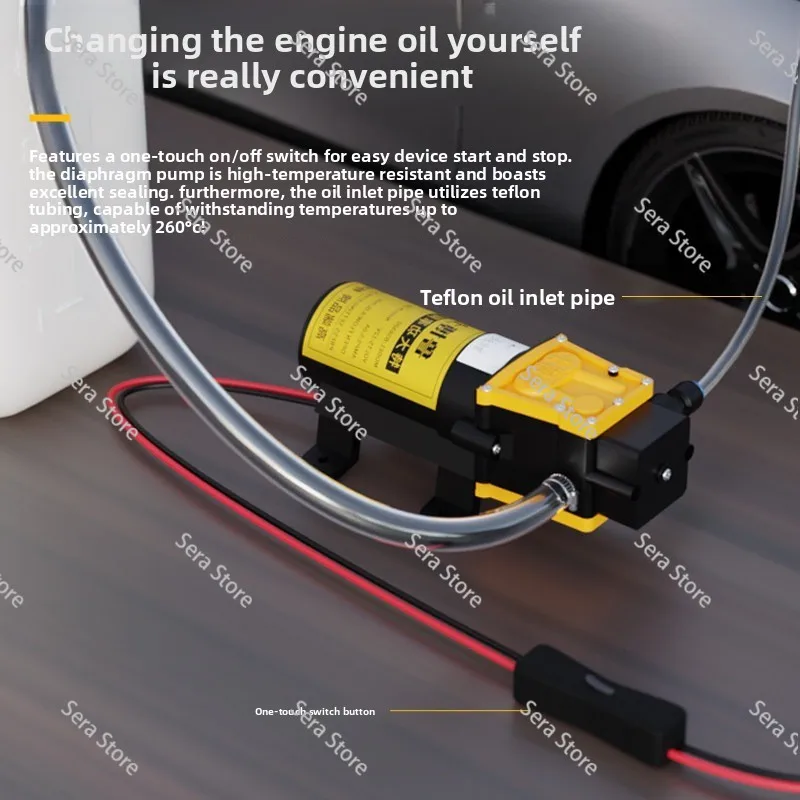 Portable Manual Oil Extractor Pump Self Service Fluid Suction Pump Vehicle Engine Oil Change Transfer Equipment