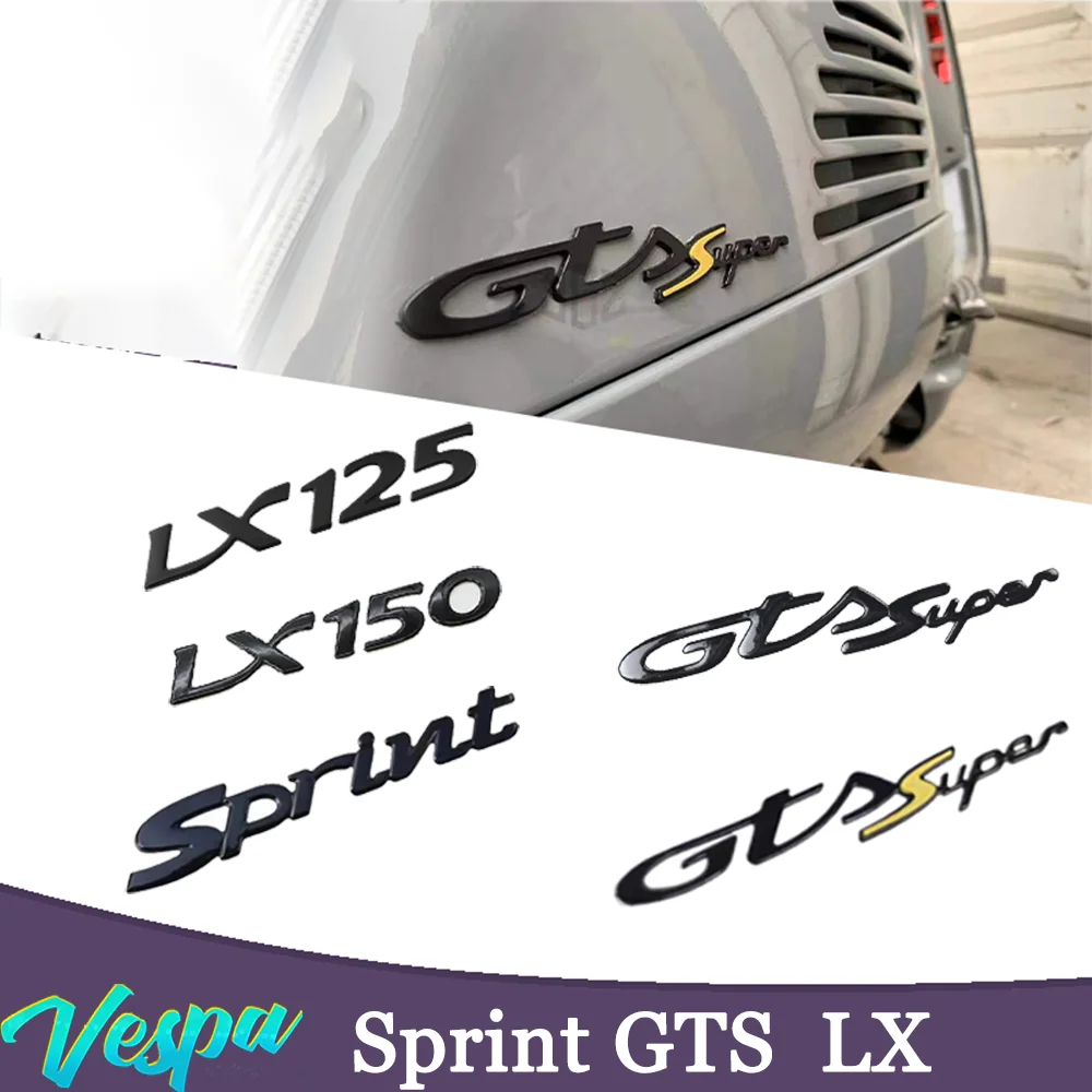 For Vespa GTS Sprint LX Sticker Motorcycle Accessories Helmets Decal parts S GTS300 LX150 LX125 300 250 200 150 125 50 2023 2024