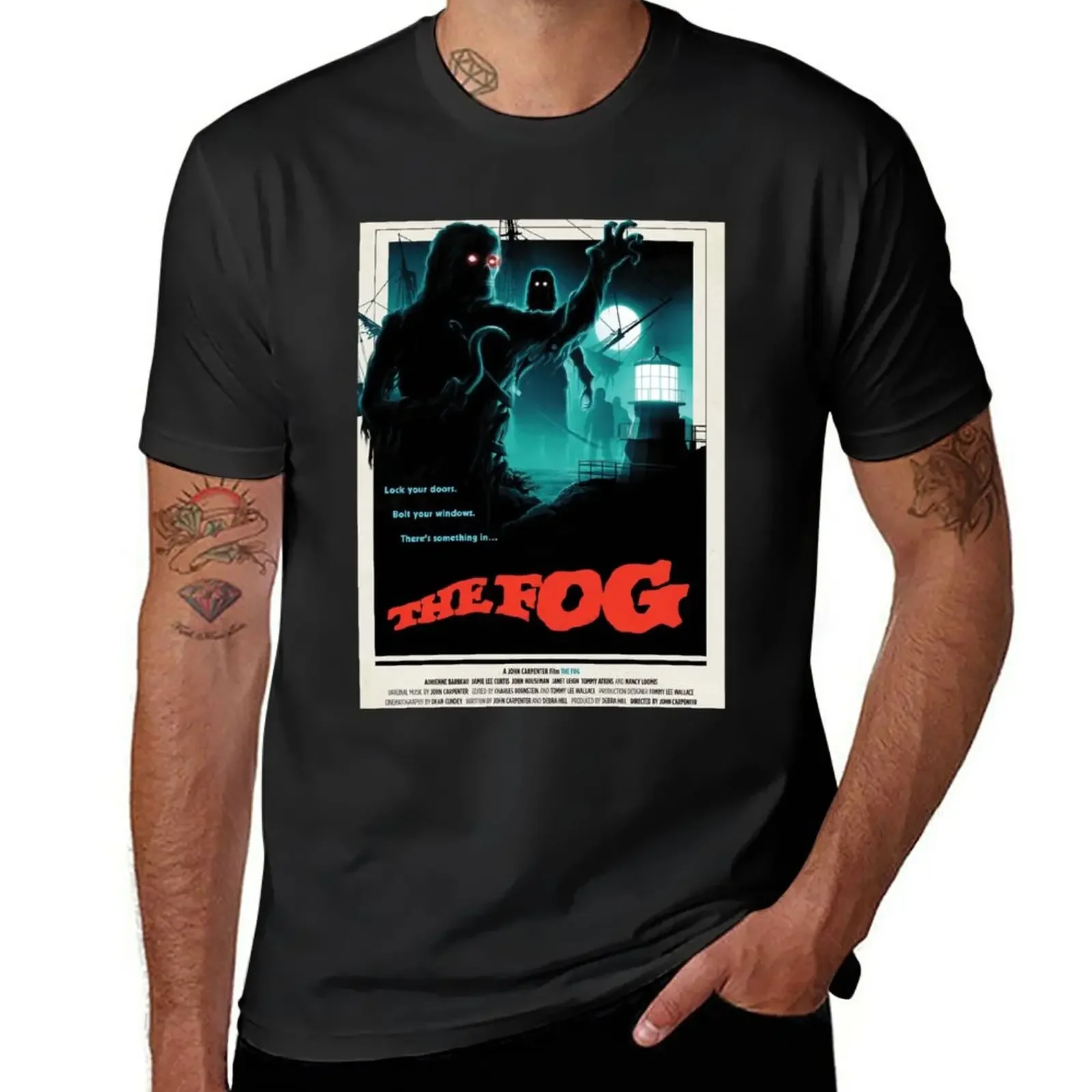 

New THE FOG T-Shirt graphic t shirts boys white t shirts mens graphic t-shirts