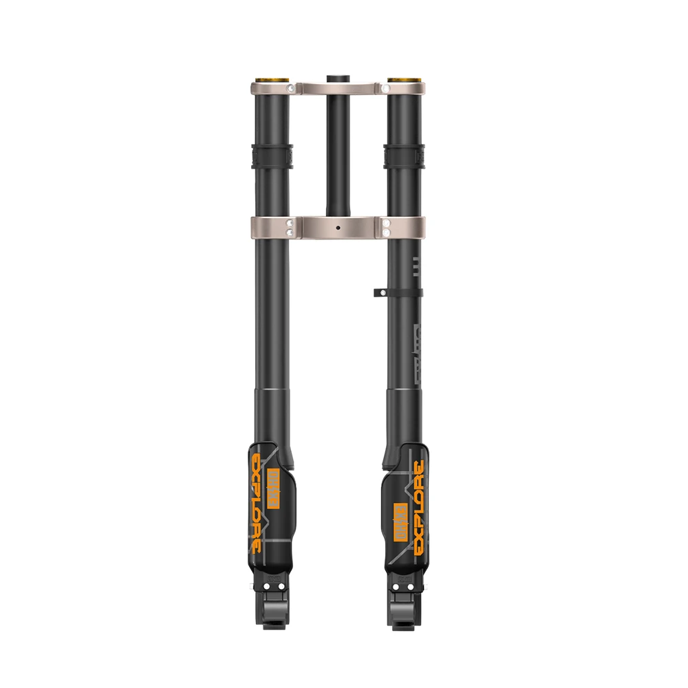 Bicycle Aluminum Steel Helix Spring Hydraulic Lock Front Suspension Fork 20 24 26 Bicycle Parts Fork