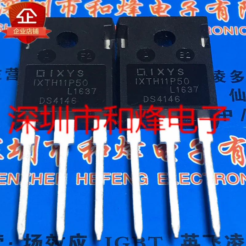 

5 pieces IXTH11P50 TO-247 -500V -11A