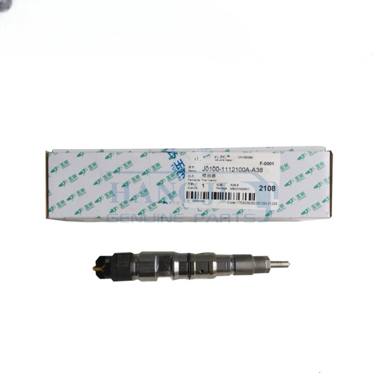 

Good Price Original yuchai Auto Spare Parts 1pcs J0100-1112100A-A38 bus Fuel Injector