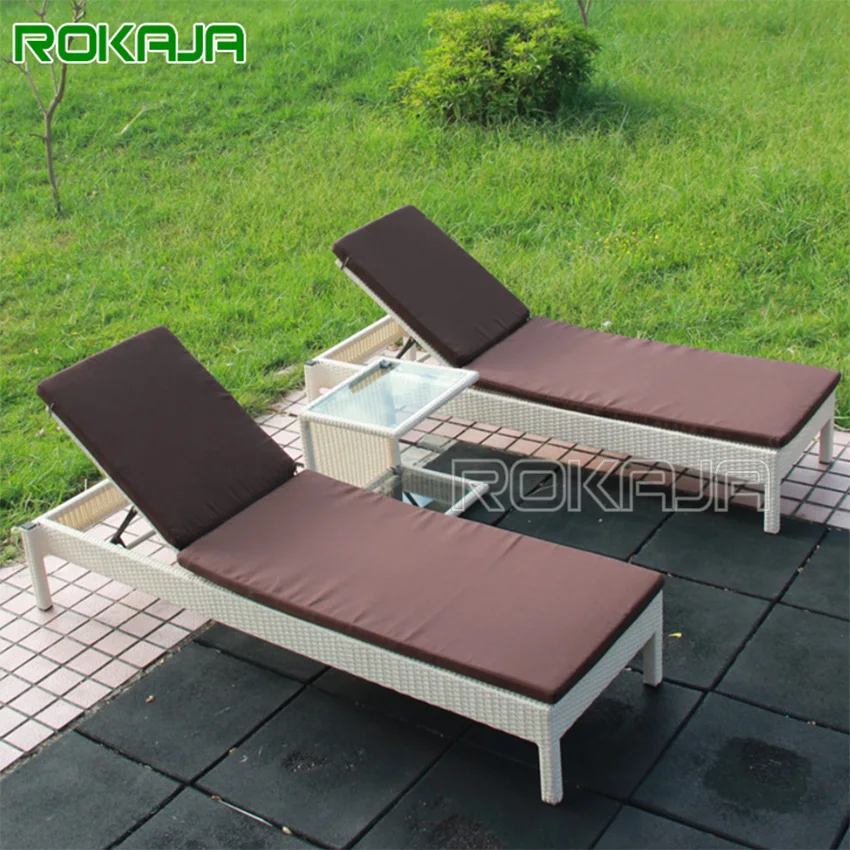 

Outdoor Folding Chairs Leisure Beach Adjustable Adjustable Loungers Chairs Seaside Villa Swimming Pool Rattan Lying Chairs