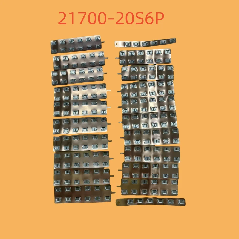 72V30AH Battery Copper Busbar 20S6P Nickel-copper Composite Sheet In Straight Sequence  Customized 0.3mm Electric FrictionCopper