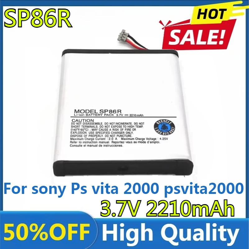 

New 2210mAh SP86R Battery for sony Ps vita 2000 psvita2000 PSV 2XXX PSV SP86R PSV2000 PCH-2007 4-451-971-01 PS Vita 2007