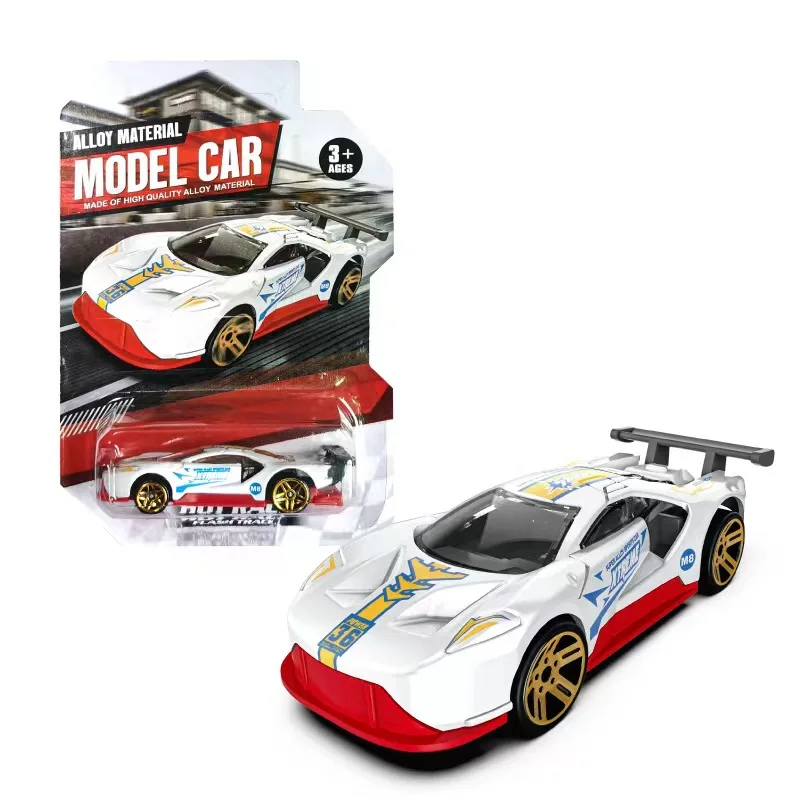 Alloy Toy Car Model 1:64 Inertia Sports Car Racing Boy Car Model