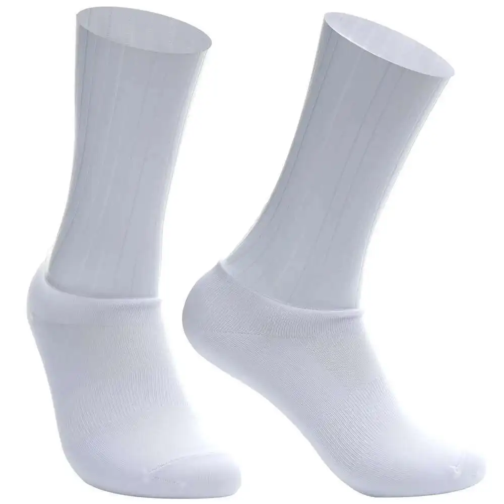 

BikeTeam Pro Seamless Silica Gel Anti Slip Aero Cycling Socks Bicycle Running Sport Socks