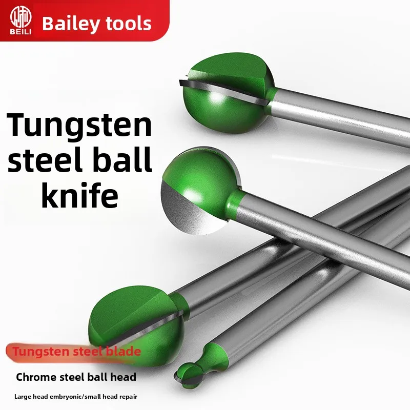 

Электрический шариковый нож для таблеток с круглым дном, 6 мм, удлиненная ручка, шаровая головка для эмбриона, резьба, шлифовка, деревообработка