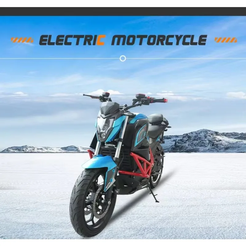

Krono Wild Customizable Two-Wheeled Sportbikes Electric Motorcycle 7000W Hub Motor 100A Lithium Battery Max Speed 140km/h 72V