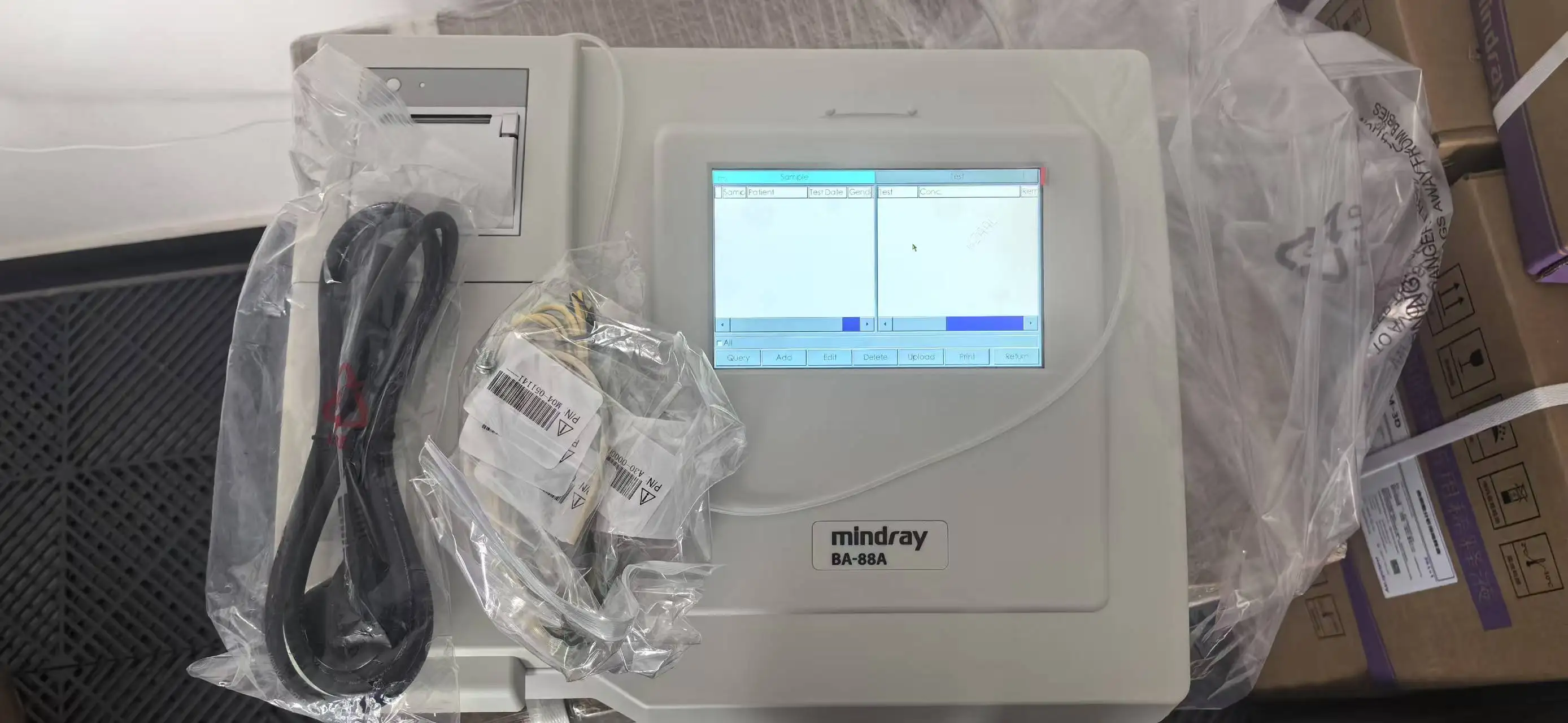 Mindray Semi Automatic Chemistry Analyzer BA-88A Semi Auto Biochemistry Analyzer    Accessories