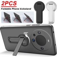 Portable Self Adhesive Cellphone Kickstand Ultra Thin Foldable Desktop Phone Holder Stands for IPhone Samsung Xiaomi Bracket
