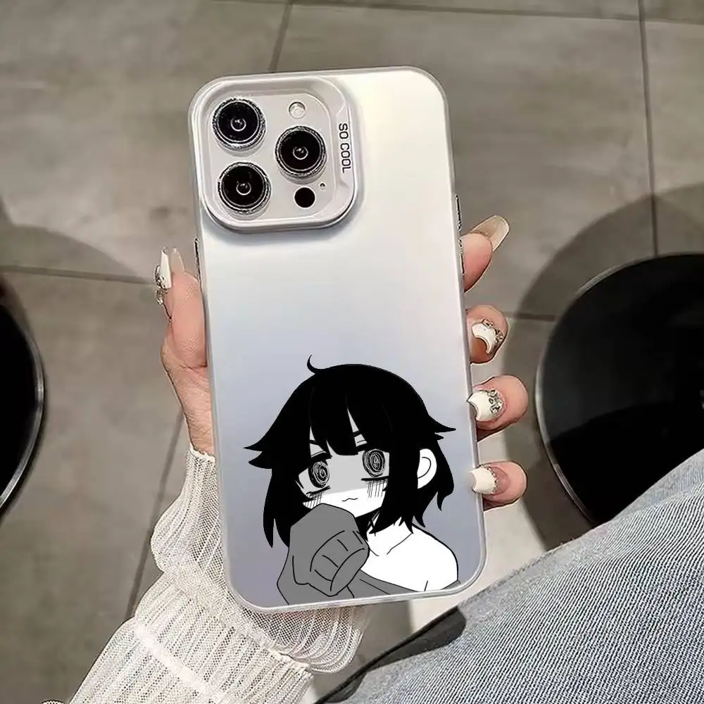 Dark Emo Girl  Phone Case For iPhone 17,16,15,14,13,12,11,Mini,Pro,E,MAX Candy Matte - view 2