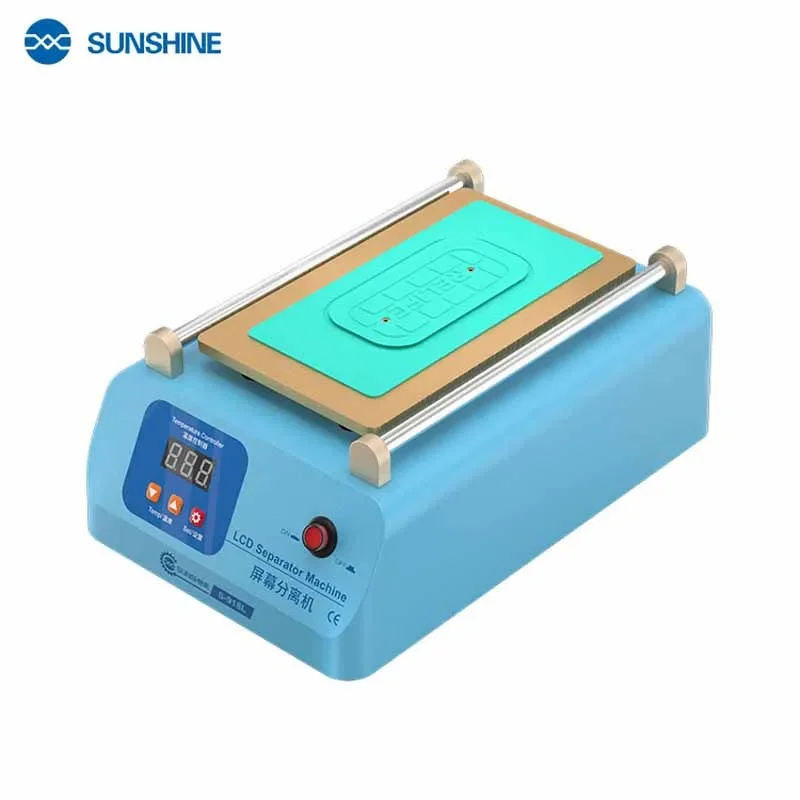 SUNSHINE SS-918L LCD Screen Separator Machine Temperature Adjusted  50 to 130 °C for Phone Touch Screen Separation Repair