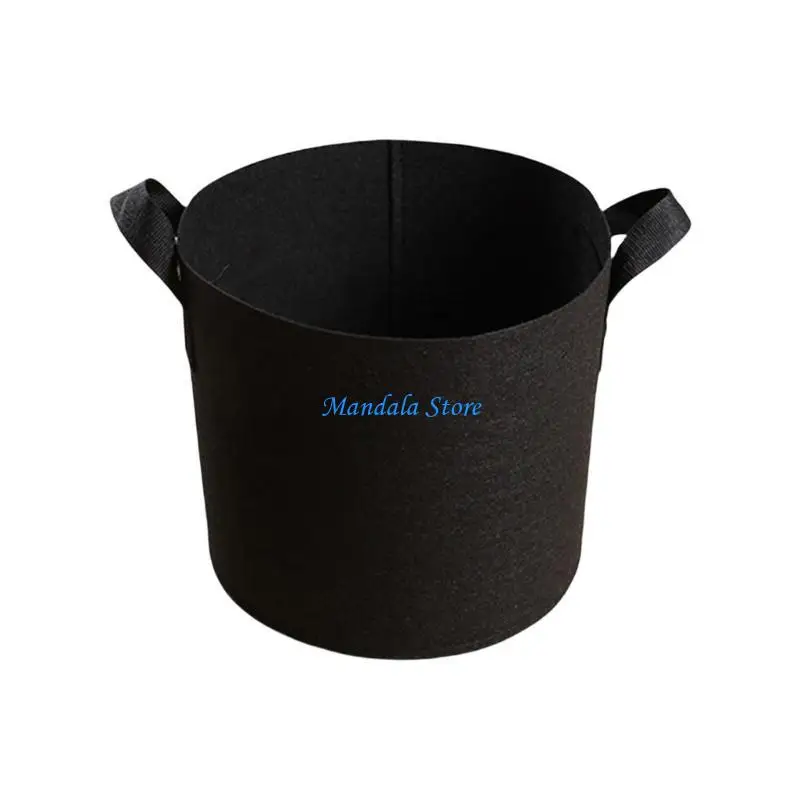 

U2JC Plant Grow Bag Nonwoven Fabric Pots Plant Growing Bags Vegetable Planter Bags Suitable for Indoor and Outdoor Garden Use