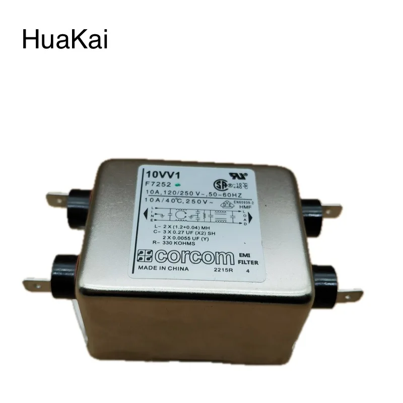

10VV1 F7252 10A 120/250V 50-50HZ Фильтр Новый