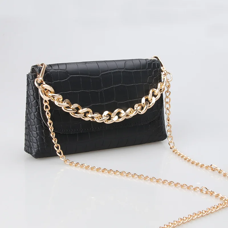 

New Ladies Fashion Stone Pattern Decorative Waist Bag Female Hundred Crossbody Bag Chain Ins Wind Tide Mobile Phone Bags