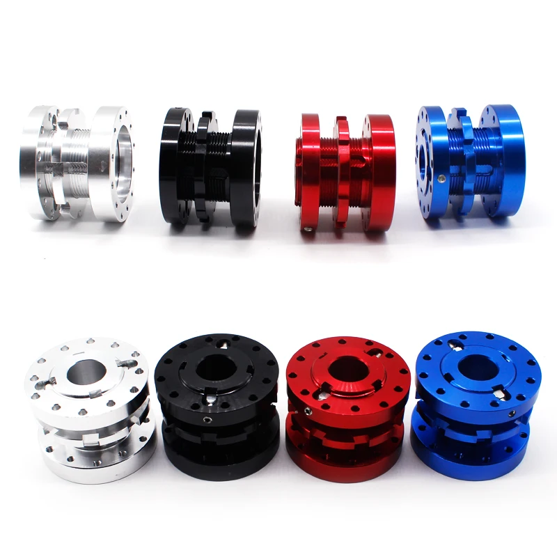 DEFT 1pcs 66mm Steering Wheel Alloy Spacer / wheel spacers - Adjustable 40mm To 70mm   height Steering Wheel Hub Adapter