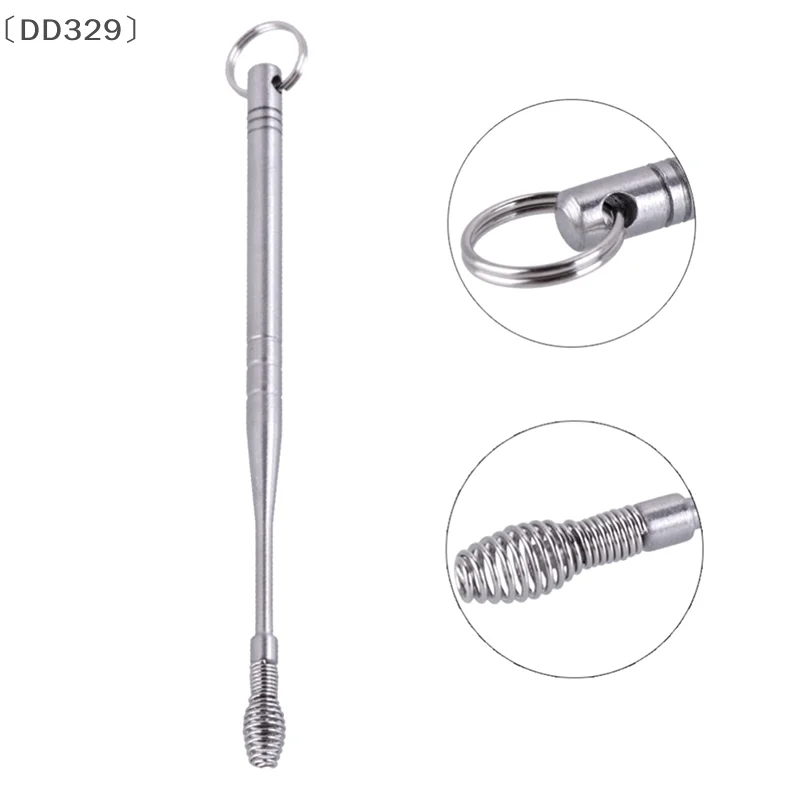 〔DD329〕Ear Cleaner Portable Ear Wax Pick Double Headed Earwax Removal Tool Ears Dig Scoop Clean Health Care Ear Care Tool