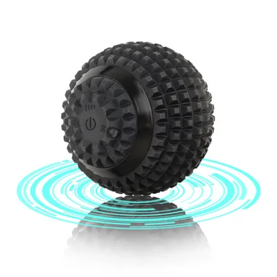 Vibrating Massage Ball Electric Massage Roller Fitness Ball Relieve Trigger Point Training Fascia Ball Local Muscle Relaxation