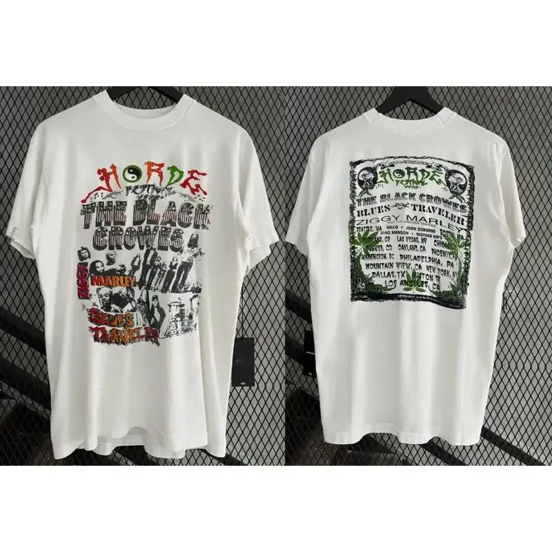 Horde Festival Concert Black Crowes T Shirt Cotton All Size Mk115