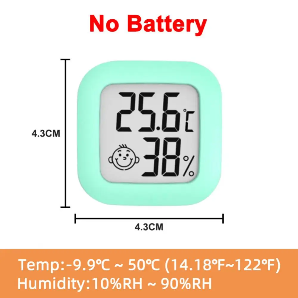 Mini Digital LCD Thermometer and Hygrometer - Indoor High Accuracy Temperature Sensor and Home Hygrometer