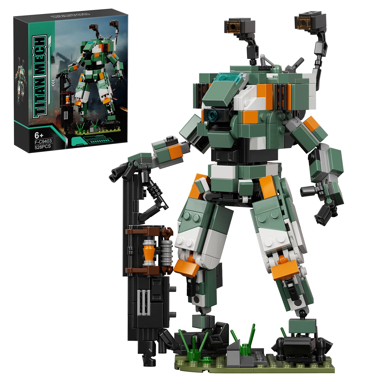 Der Titanfall BT-7274 Titan Battle Vanguard-Class Mecha Robot: Ein ultimatives Bauteilset für Fans der Sci-Fi-Action