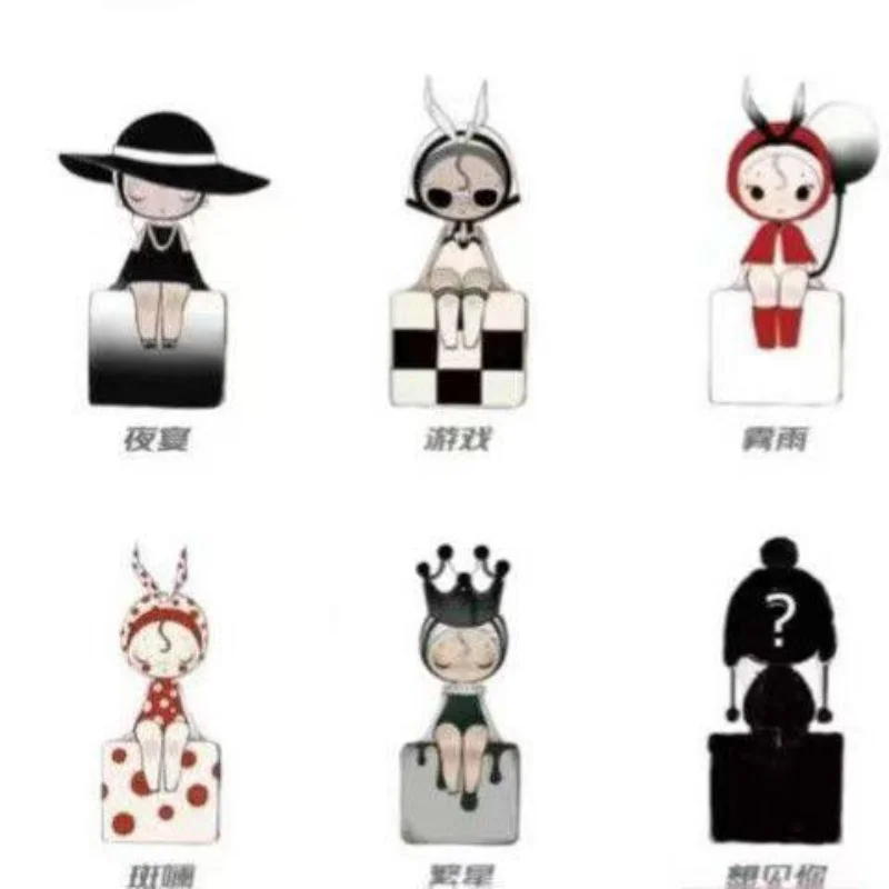 

Коллекционная фигурка Sakury Lab Missing U Series 2nd Gen Banna Limited Edition (слепая коробка), милый арт-товар, трендовый подарок, декор