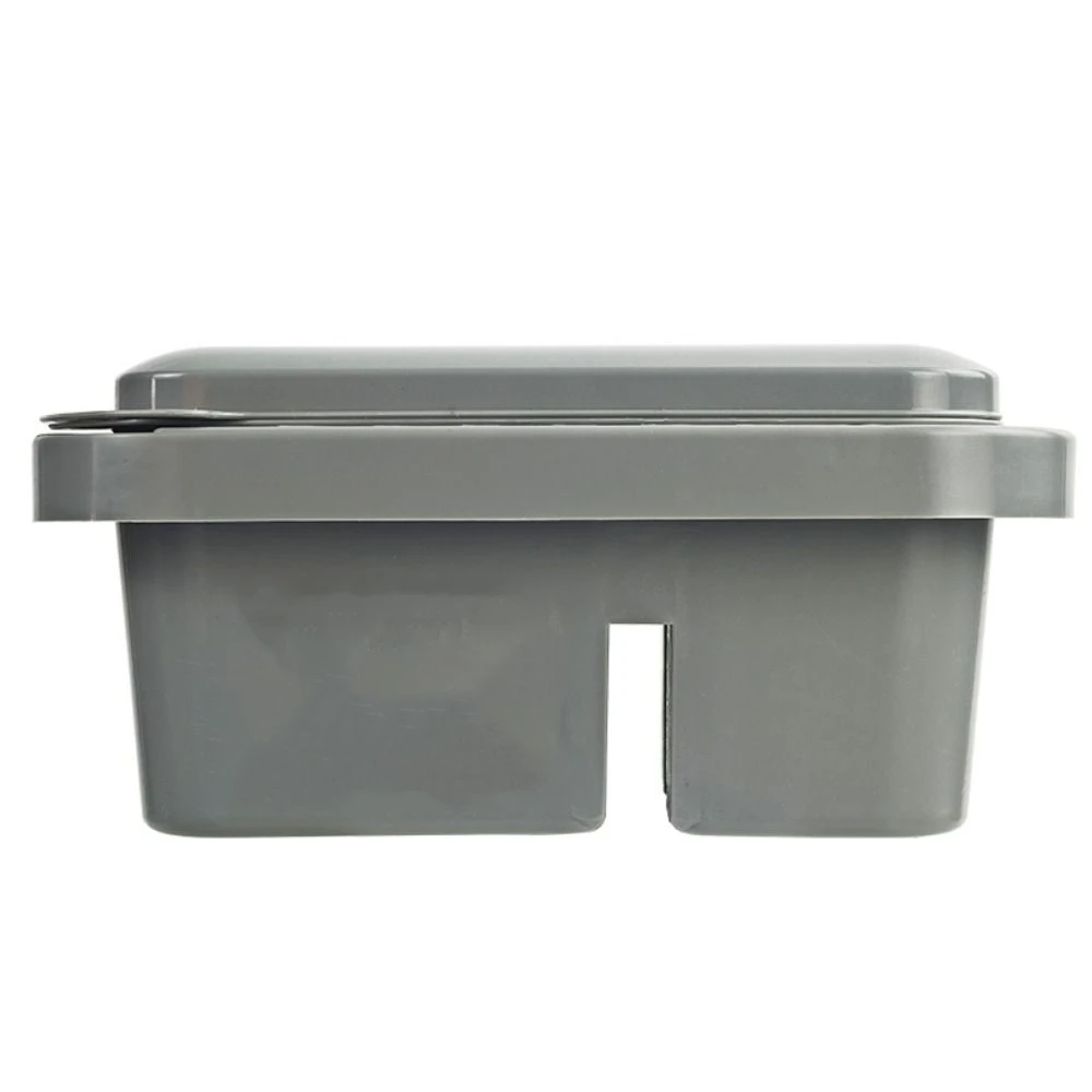Secchio per pennelli multifunzionale 3 in 1 Scatola per pittura in plastica multiuso Tavolozza blu rettangolare portatile Studente d'arte