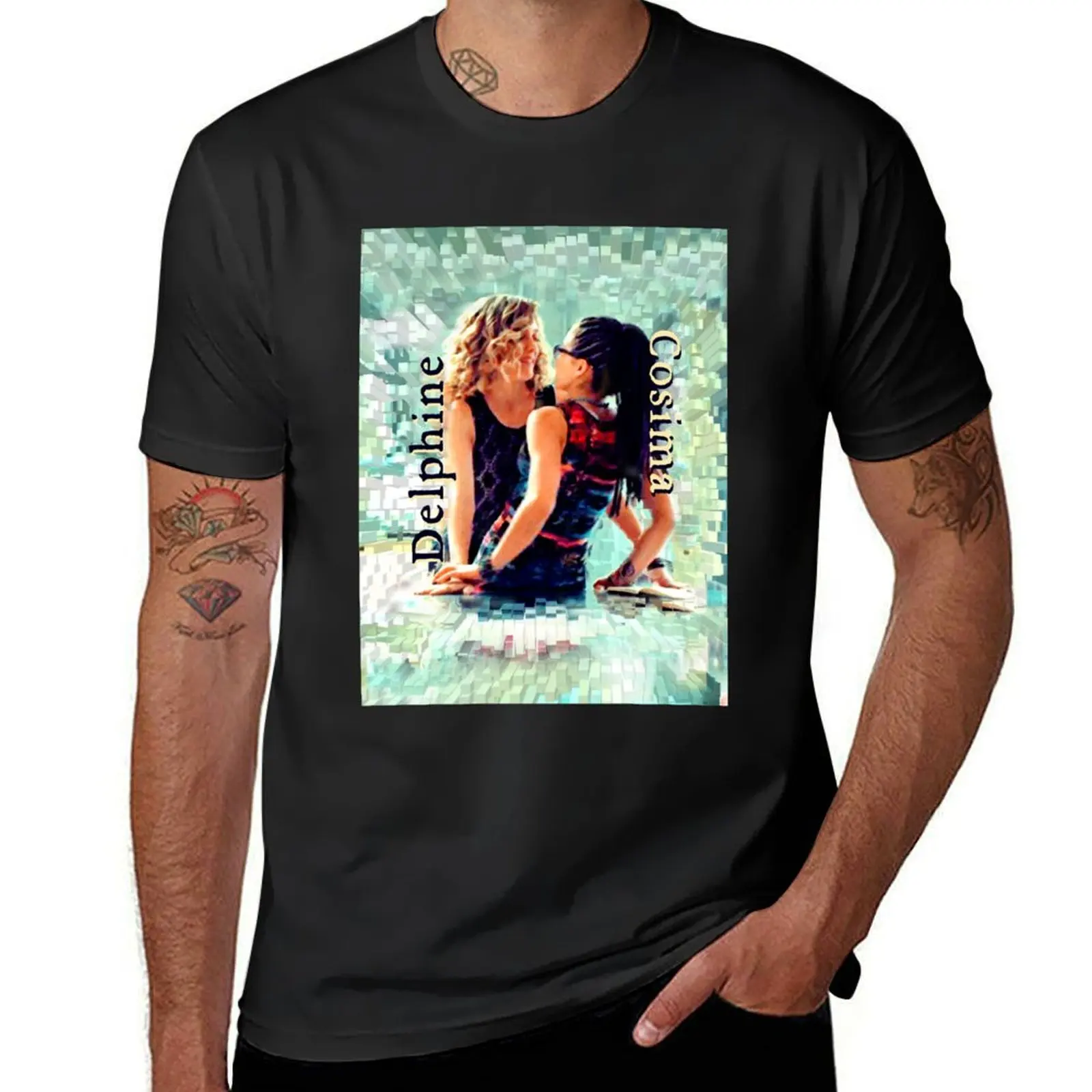 Cosima & Delphine ORPHAN BLACK T-Shirt new edition sublime mens t shirts casual stylish