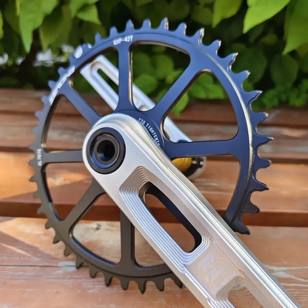 EVOSID Road Bike Crank 165 /170/175mm Chainring 40/42/44/46/48T Gravel Bicycle Integrated Fire Crankset 11/12 Speed Folding Bike