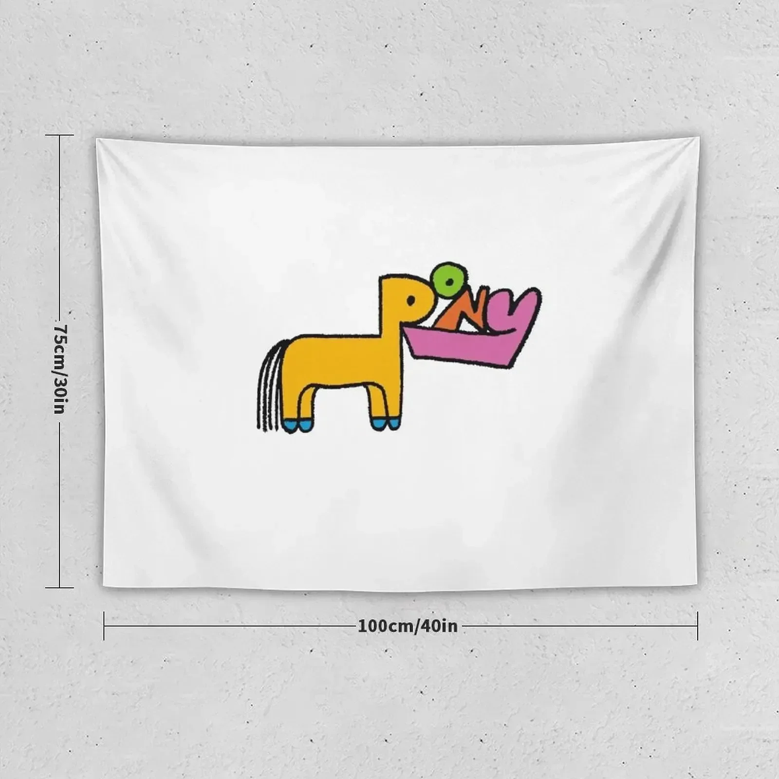 Pony Rex Orange County Tapestry Bed Room Decoration Wallpaper Bedroom Wall Deco Tapestry