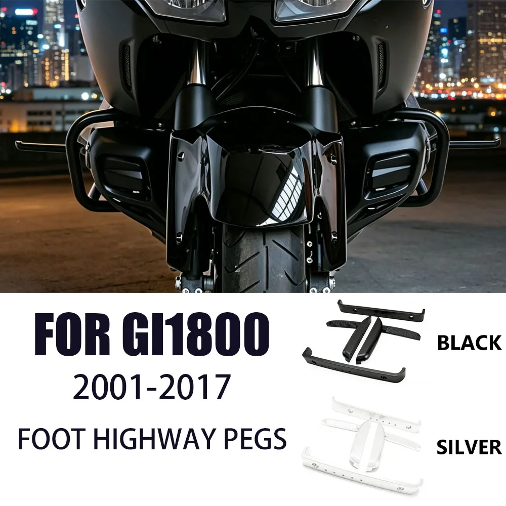 2001-2017 Motorcycle Foot Highway Pegs Engine Protection Pedestal Road Footpegs For Honda Goldwing Gl1800 Gl 1800 F6B