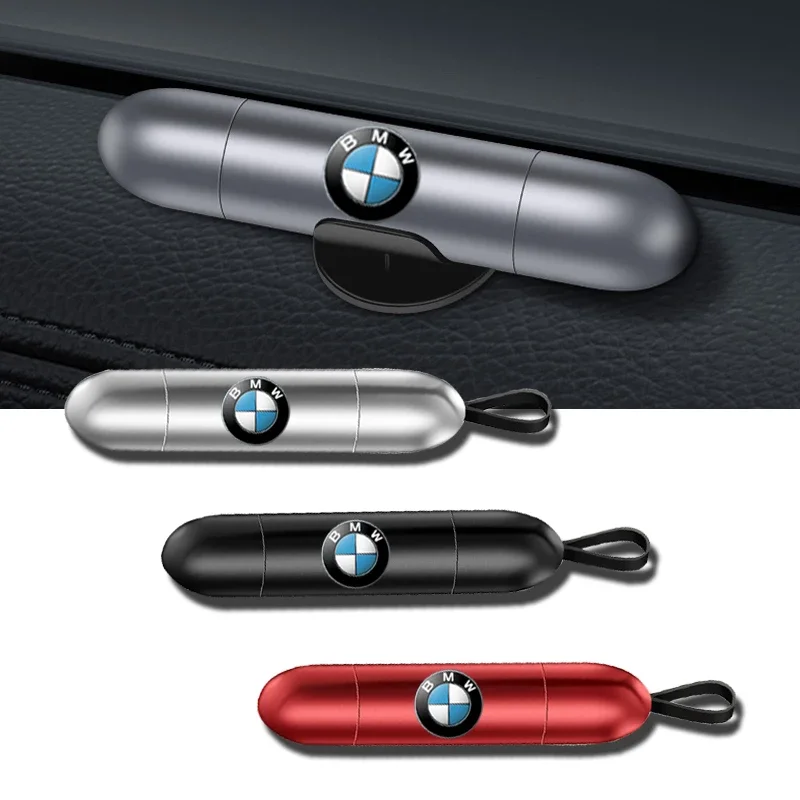 Disjuntor de vidro para janela de carro, martelo de segurança, escape de emergência, cortador de cinto de segurança para bmw 5 6 7 x3 x5 x6 série f02 f12 f15 f16 f25 f26