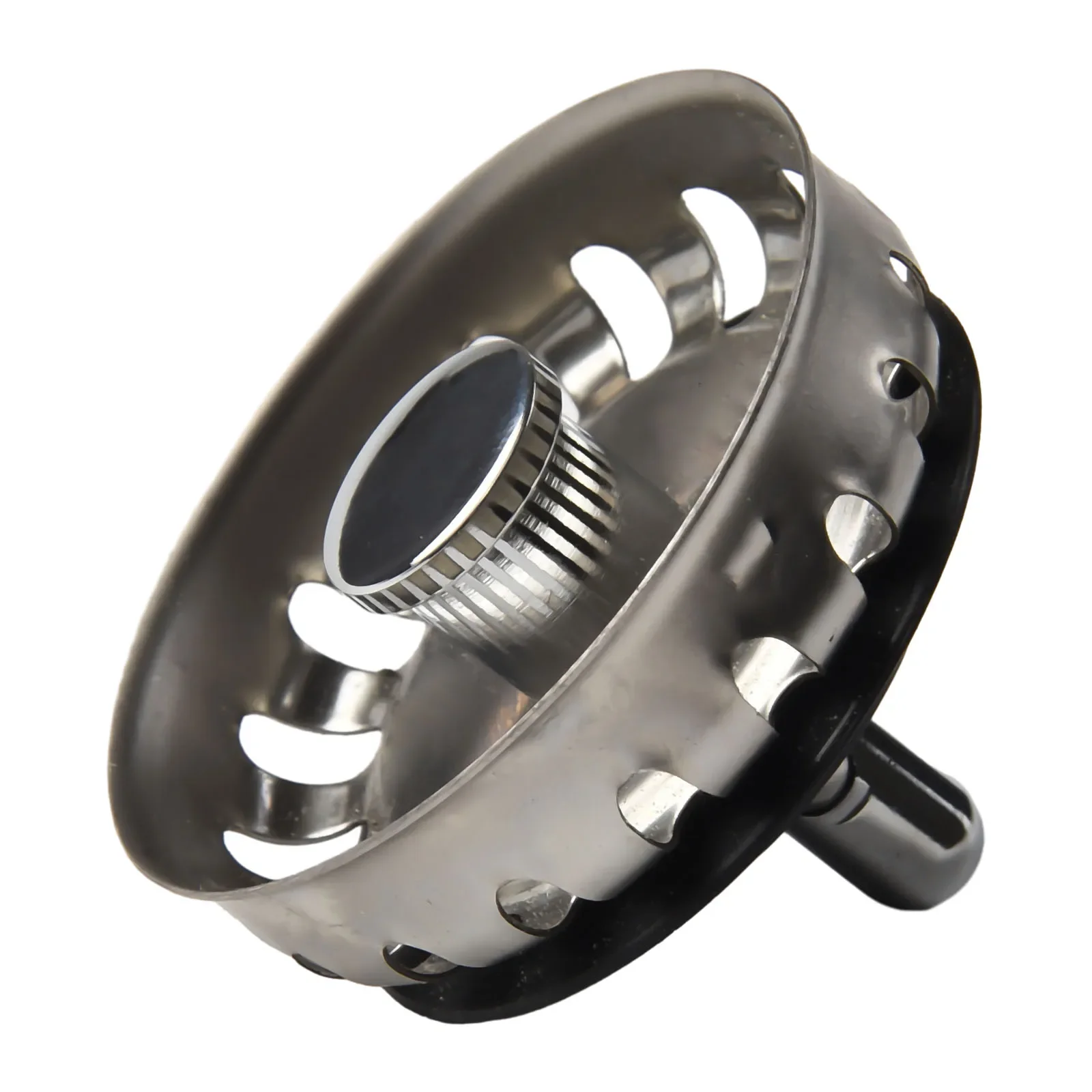 Stainless Steel Sink Strainer Basket with 85mm Flange for Mini Basket Strainer Waste Kit and Broad Sink Compatibility