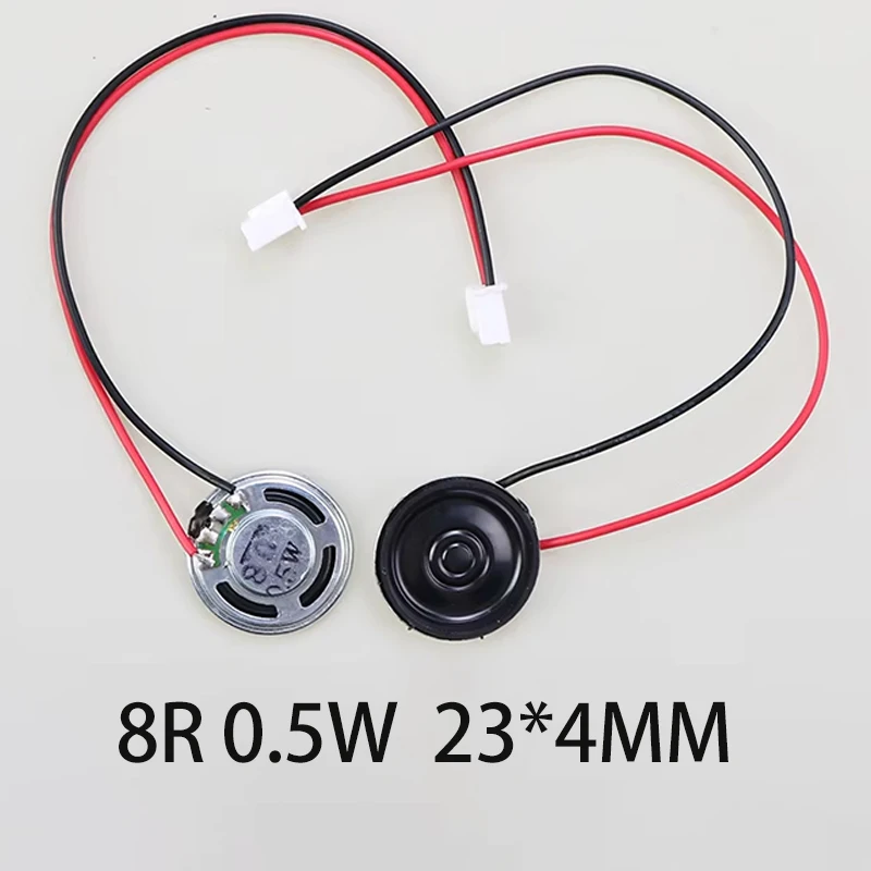 2PCSUltra رقيقة المتكلم 8 /32Ohms 2/1/0.5 واط 2 واط 8R قطر 20 مللي متر 23 مللي متر 28 مللي متر 36 مللي متر 40 مللي متر مع MX Wire2.54 محطة سلك Length15cm