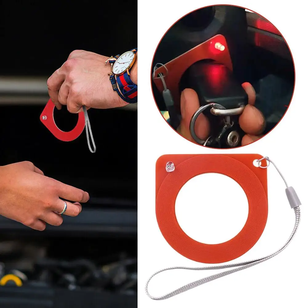 Car Key ECU Induction Signal Detection Fast Checking Chip Tester Plastic Immobiliser Coil Repair System Red Automatic Inspe Y9A5