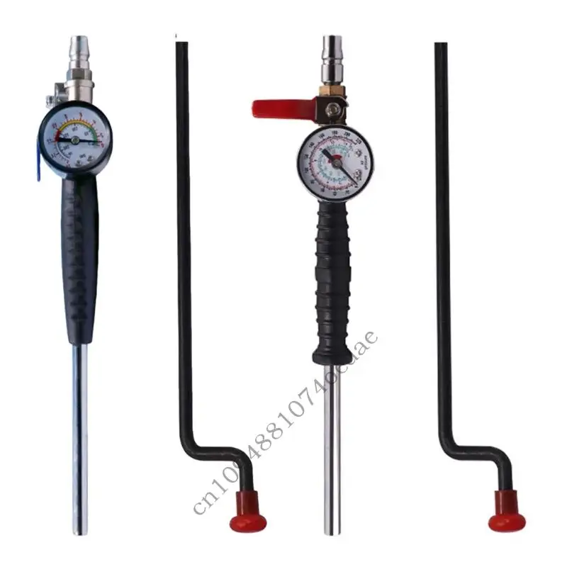 

0XXC Heavy Duty Steel Tire Inflator with Digital Pressure Gauge Digital Tire for Vehicle Maintenance & Air Pumping