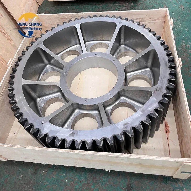 Gear Ring Steel Gear Custom Large Diameter Sprocket Ring for Machinery Gear Ring Manufacturerfor Industrial Transmission Systems