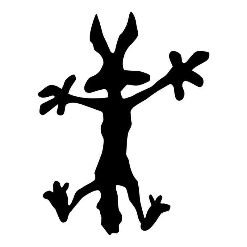 Naklejki samochodowe Sly Coyote Wodoodporne dekoracje samochodowe na karoserię Zderzak Tylna szyba Laptop Naklejki winylowe
