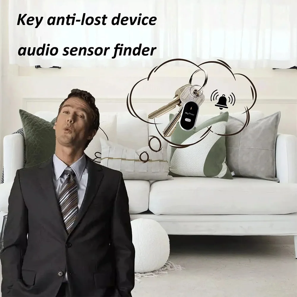 Practical Anti-Lost Keychain Finder with Wireless Whistle Sensor for Easy Searching and As Gift