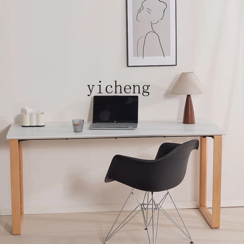 

ZK Nordic style desk by window long table home office computer desk simple study extended table home accessories