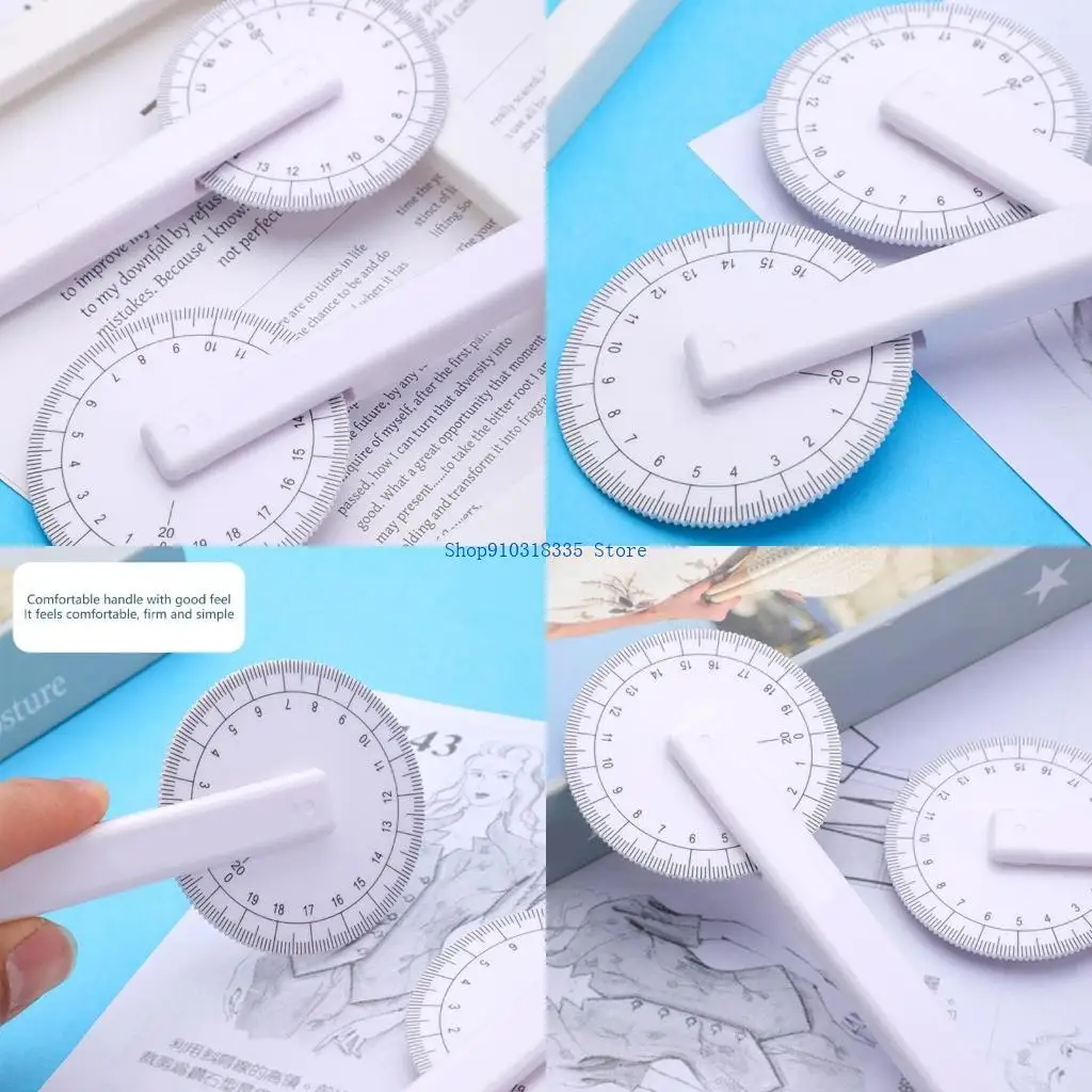 

Rotating Quilting Ruler Roller Wheel Circular Quilting Ruler for Pattern Making