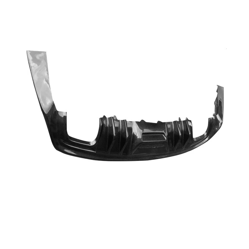 Carbon Fiber Suitable for Mustang Flame Rear Lip   , Tail Lip, Rear Spoiler Between 2015-2017 ,After actual vehicle test