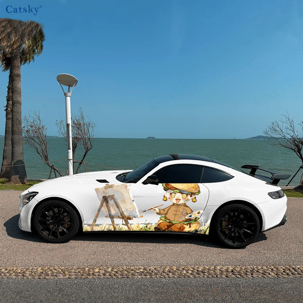 

Гамбургская персональная краска, автомобильные виниловые наклейки, самоклеящаяся наклейка из ПВХ, подходит для грузовиков, внедорожников, декор, автоаксессуары, подарок