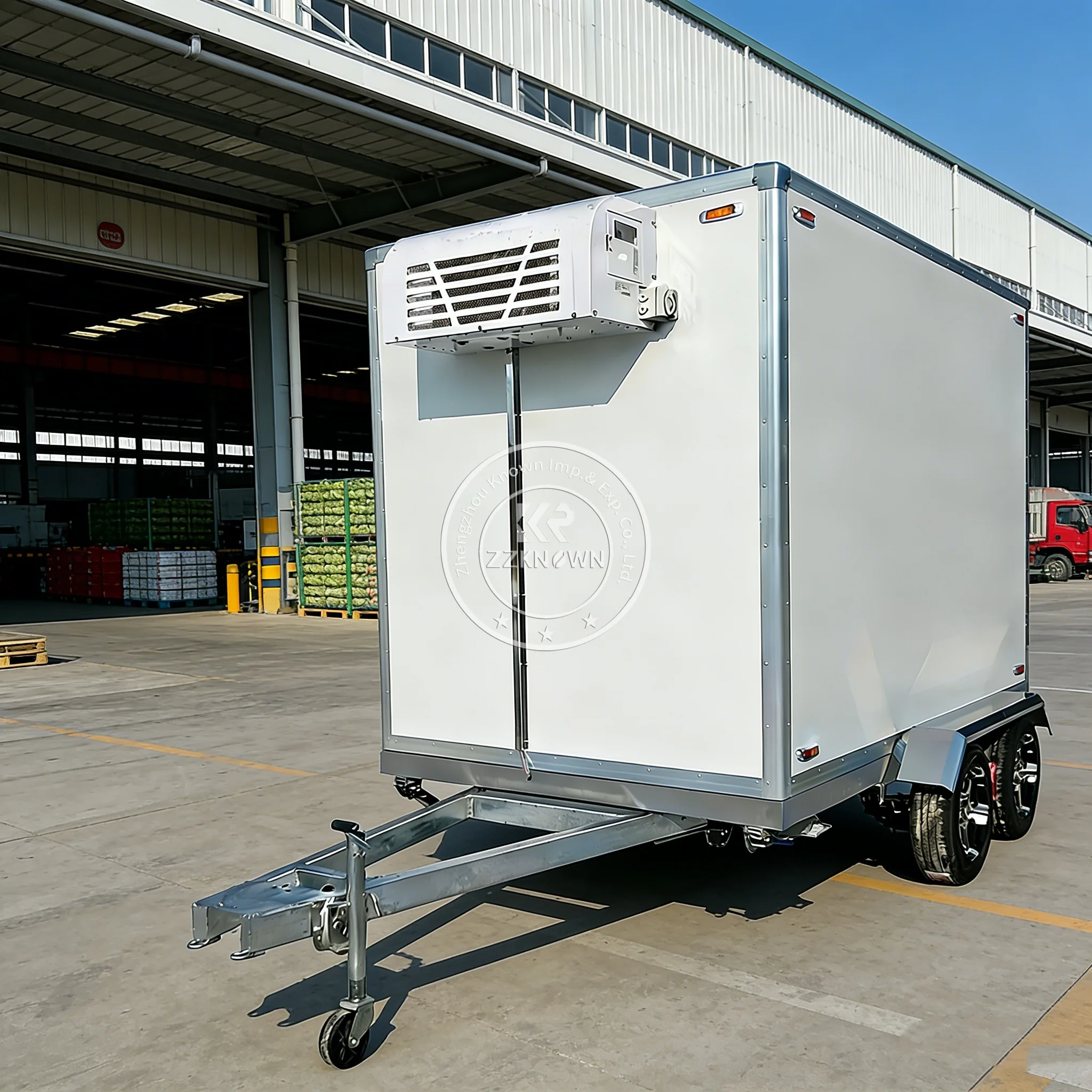 

Factory Price Mobile Refrigerated Walk-In Cooler Trailer for Supermarket & Food Storage Cargo Utility Trailers
