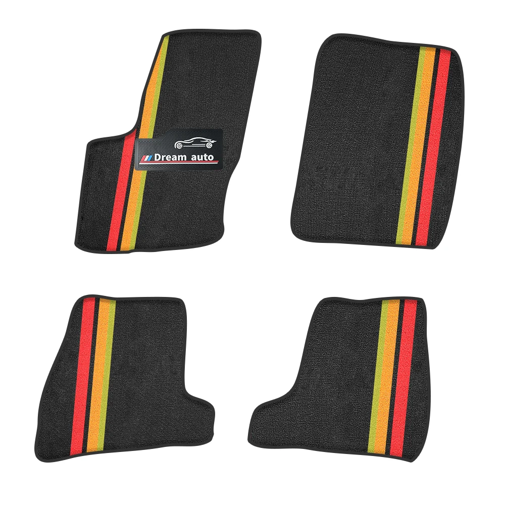 

Car Floor Mat For Ford Focus 2010-2017 C346 MK3 Plastic storage box outside rear seat Waterproof Car Mats Full Set